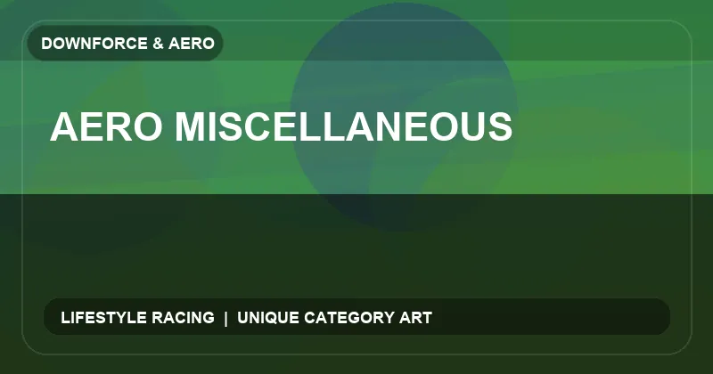 Aero Miscellaneous
